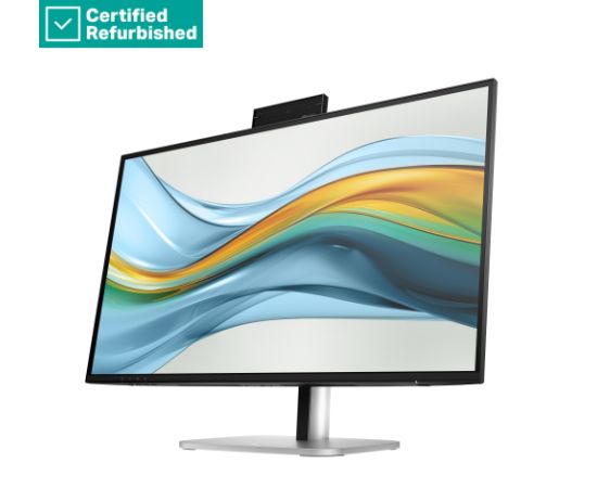 RENEW SILVER HP 527pm Series 5 Pro QHD Charging Monitor - 27" 2560x1440 QHD 350-nit 100Hz AG, IPS, USB-C(100W)/USB-C(15W)/HDMI/DP Daisy-chain, 3x USB-A, speakers, 5MP webcam, RJ-45 LAN, height adjustable/tilt/swivel/pivot, 1 years / 9E0Y9A5R#ABB Monitori