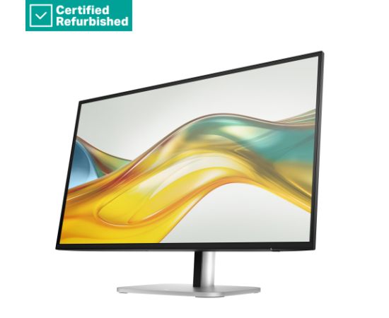 RENEW SILVER HP 527pq Series 5 Pro QHD Monitor - 27" 2560x1440 QHD 350-nit 100Hz AG, IPS, HDMI/DisplayPort, 4x USB-A, height adjustable/tilt/swivel/pivot, 1 years (replaces E27q G5) / 9D9S0UTR#ABB Monitori