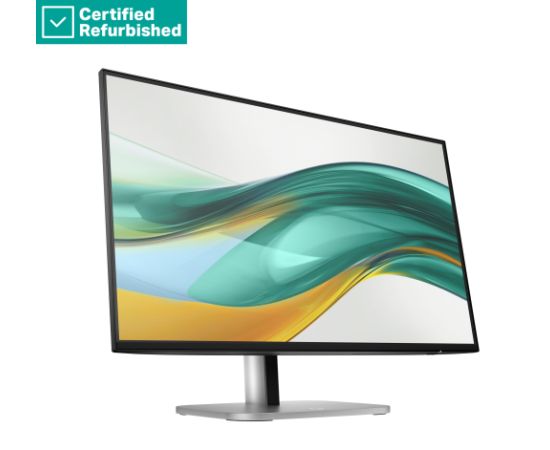 RENEW SILVER HP 524pf Series 5 Pro FHD Monitor - 23.8" 1920x1080 FHD 350-nit 100Hz AG, IPS, HDMI/DisplayPort, 4x USB-A, height adjustable/tilt/swivel/pivot, 1 years (replaces E24 G5) / 9D9L6UTR#ABB Monitori