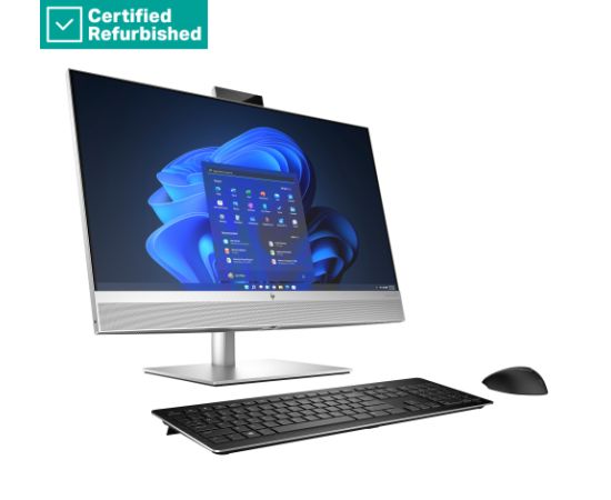 RENEW SILVER HP Elite 870 G9 AIO All-In-One 27 - i7-14700, 16GB, 512GB SSD, 27 FHD Non-Touch AG, Height Adjustable, DOS, 1 years / 99B30ETR#BH5 All In One Datori (AIO)