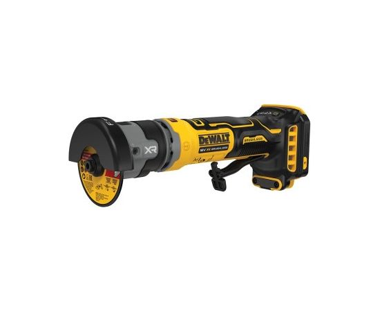 Akumulatora leņķa slīpmašīna DeWalt DCG430N-XJ; 18 V; 76 mm (bez akumulatora un lādētāja) Slīpmašīnas