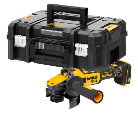 Akumulatora leņķa slīpmašīna DeWalt DCG409VSX1T-QW; 18 V; 1x9,0 Ah akum. Slīpmašīnas