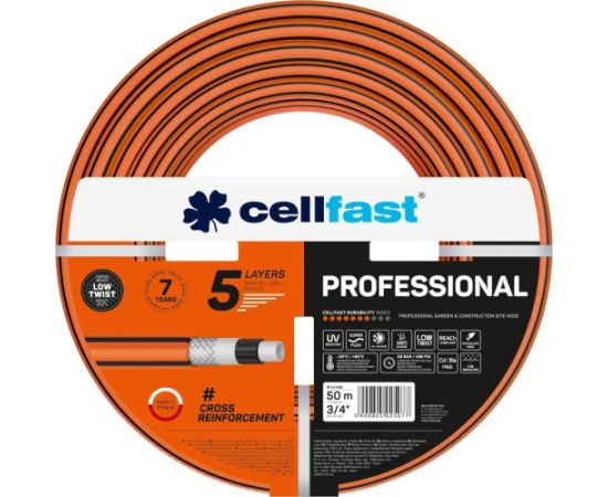 Laistīšanas šļūtene Cellfast 15-062; 3/4''; 50 m Laistīšanas šļūtene 