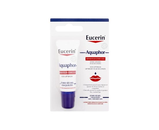 Eucerin Aquaphor / SOS Lip Balm 10ml Lūpu krāsas, spīdumi, balzāmi