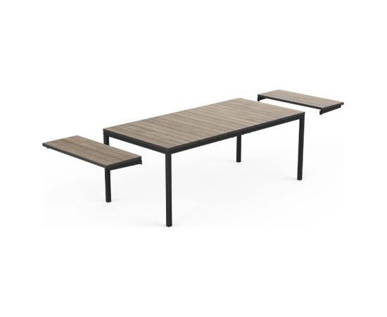 Keter Раздвижной садовый стол Deco Porto Nova Extendable 200-280, цвет ясеня/черный Новинки Для дома и сада 