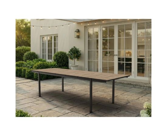 Keter Раздвижной садовый стол Deco Porto Nova Extendable 200-280, цвет ясеня/черный Новинки Для дома и сада 