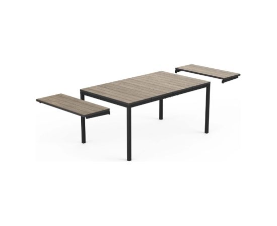 Keter Раздвижной садовый стол Deco Porto Nova Extendable 160-240, цвет ясеня/черный Новинки Для дома и сада 