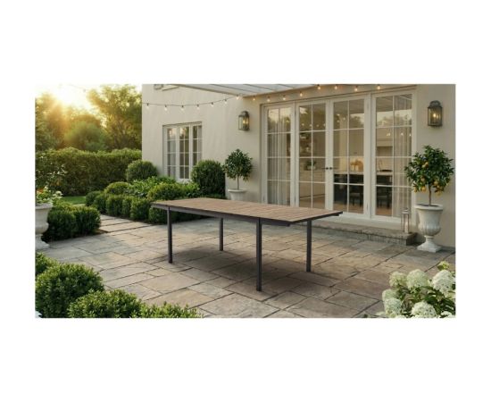 Keter Раздвижной садовый стол Deco Porto Nova Extendable 160-240, цвет ясеня/черный Новинки Для дома и сада 