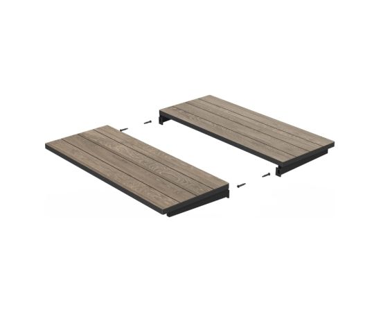 Keter Раздвижной садовый стол Deco Porto Nova Extendable 160-240, цвет ясеня/черный Новинки Для дома и сада 