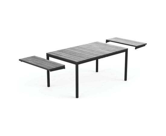 Keter Садовый стол-трансформер Deco Porto Nova Extendable 160-240, серый/черный Новинки Для дома и сада 