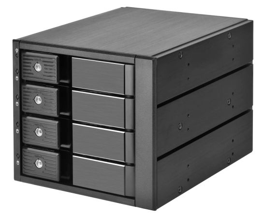 SilverStone SST-FS304-12G, removable frame (black) Datoru korpusi