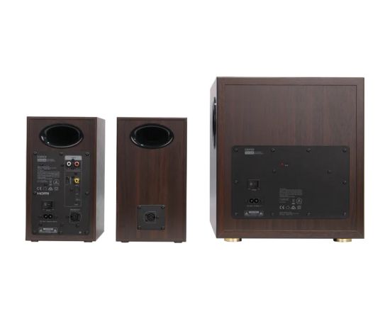 Edifier 2.1 Active Speaker S355DB 150 W Bluetooth Wireless connection Walnut Jaunumi - Audio-Video