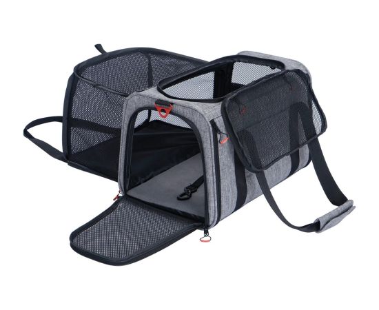 ZOLUX Torba transportowa z dodatkową przestrzenią NOMAD M 44×28×28 cm Suņu un kaķu transport somas