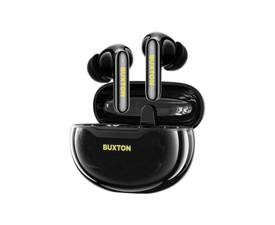 Buxton BTW 7200 Black Tuya - In-ear wireless earphones with charging case, black Aудио-видео