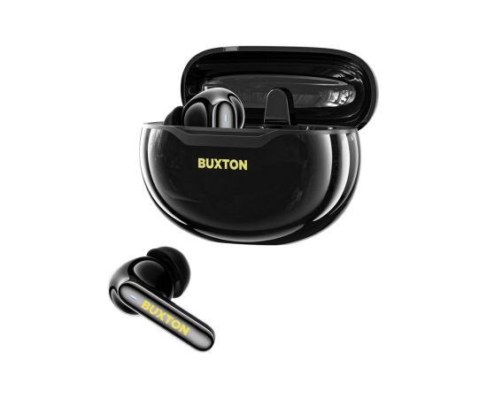 Buxton BTW 7200 Black Tuya - In-ear wireless earphones with charging case, black Aудио-видео