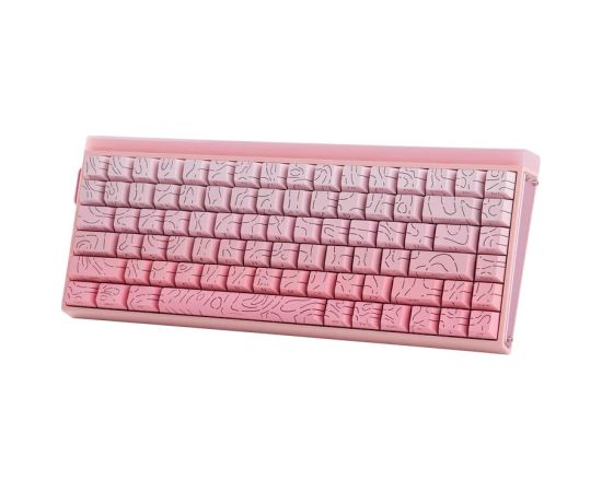 HERO84 HE PINK+Gradient+Contour Dragon King RGB AULA gasket keyboard Klaviatūras