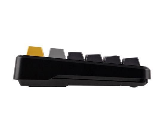 F108 Gray+Orange+Deep Gray Gasket Keyboard with Volcano RGB Switches – AULA Klaviatūras
