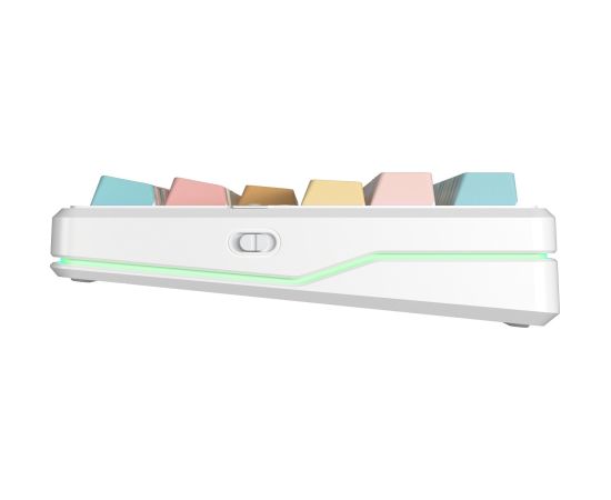 AULA Gasket F87 Pro V2 Orange Soda Kailh Meteorite Ice Cream RGB Keyboard Klaviatūras