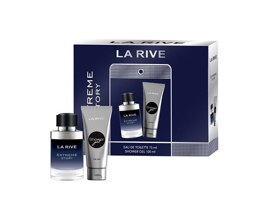 La Rive Extreme Story Gift Set EDT 75 ml and Shower Gel 100 ml 75ml Dāvanu komplekti