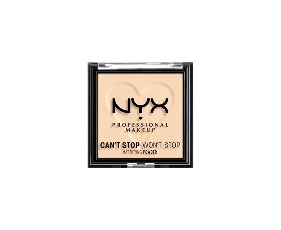 Revlon Can't Stop Won't Stop Mattifying Powder 6 g 01 Fair 0.0g Dekoratīvā kosmētika