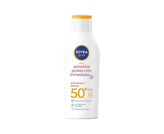 Nivea Sun Sensetive Protection SPF 50+ - Opalovací přípravek s vysokou ochranou 200ml Ķermeņa kosmētika