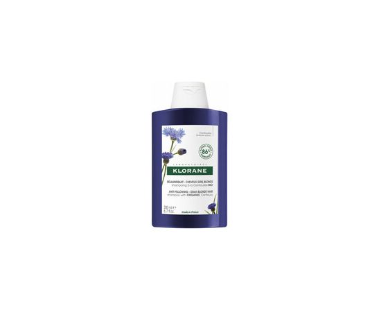 Klorane Chrpa BIO Shampoo - Šampon neutralizující žluté tóny 400ml Духи и косметика