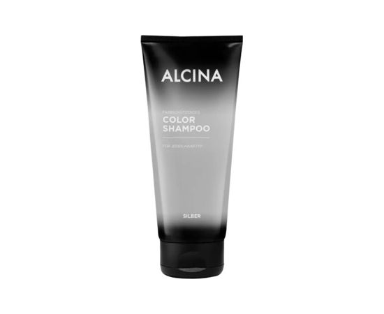 Alcina Color Shampoo Silver - Tónovací šampon pro platinově blond a šedivé vlasy 200ml Matu kopšana