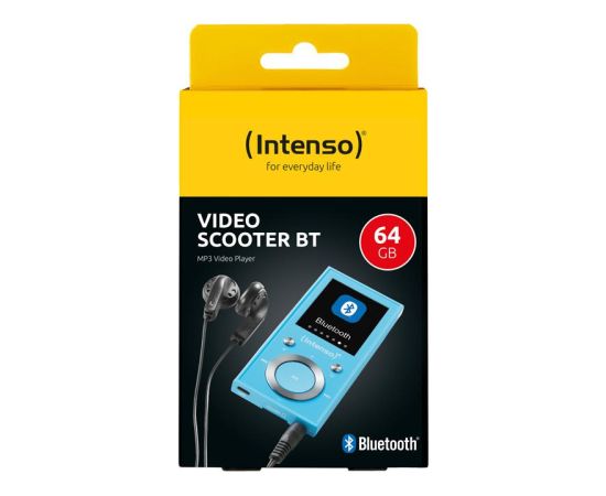 MP3 PLAYER 64GB BLUE/3717494 INTENSO MP3 Atskaņotāji
