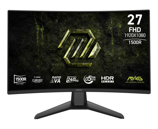 LCD Monitor MSI 27 " 1920 x 1080 pixels Full HD Native aspect ratio 16:9 Curved MAG274CFX24 Monitori