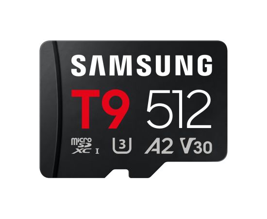 MEMORY MICRO SDXC T9 512GB/V30 MB-MH512T/WW SAMSUNG Карты памяти