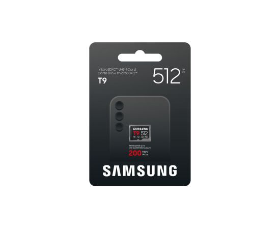 MEMORY MICRO SDXC T9 512GB/V30 MB-MH512T/WW SAMSUNG Карты памяти