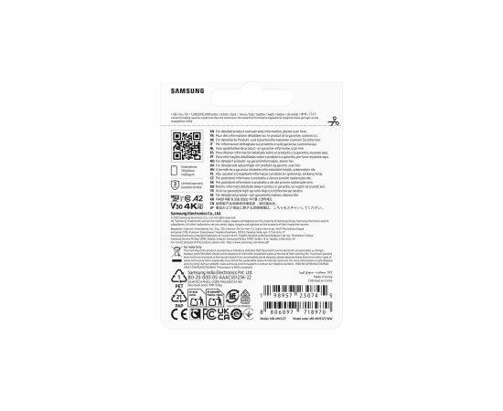 MEMORY MICRO SDXC T9 512GB/V30 MB-MH512T/WW SAMSUNG Карты памяти