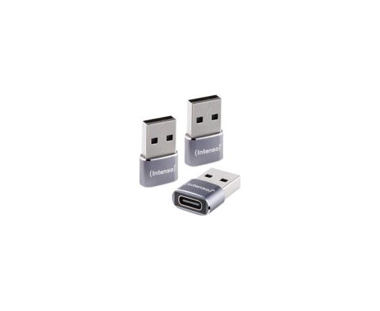 ADAPTER USB-C TO USB-A/7600013 INTENSO Сетевые кабели, провода