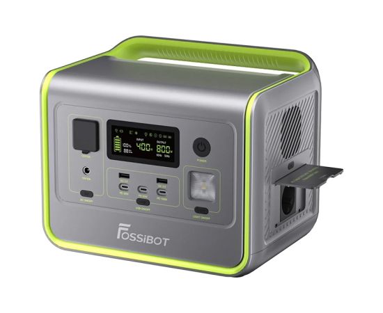 FOSSIBOT F800 800W Charging Station (Green) Akumulatoru spēkstacijas