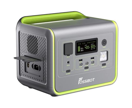 FOSSIBOT F800 800W Charging Station (Green) Akumulatoru spēkstacijas