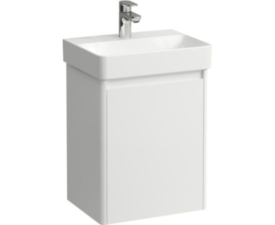 Laufen izlietnes skapītis Base 2.0 (Pro), 420x320 mm, h=515 mm, 1D, labā puse, matēts balts Izlietnes skapis