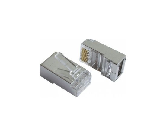Konektors Gembird RJ45 Male 10pack Shielded modular Tīkla vadi