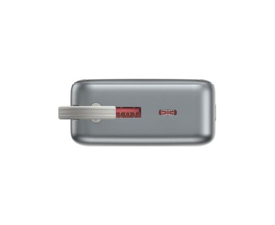 Enerģijas krātuve Gembird 20000mAh 65W PD 18W QC 3.0 Integrated Cables LCD Power Banks