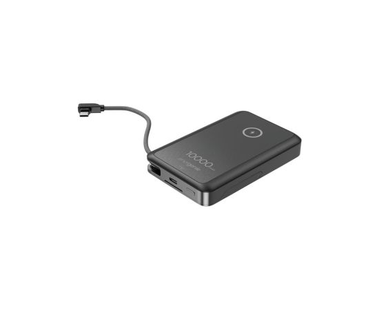 Enerģijas krātuve Gembird 15W Magnetic wireless 10000 mAh Black 20W PD Stand Power Banks