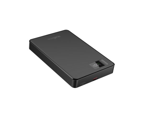 Enerģijas krātuve Gembird 15W Magnetic wireless 10000 mAh LCD Black 20W PD Power Banks