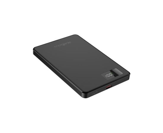 Enerģijas krātuve Gembird 15W Magnetic wireless 5000 mAh LCD Black 20W PD Power Banks