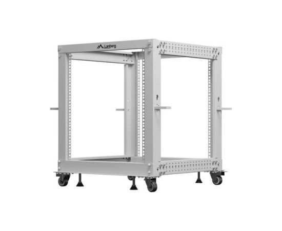 LANBERG OPEN RACK 19" 12U 600X600-1100 ADJUSTABLE GREY Серверы и компоненты серверов