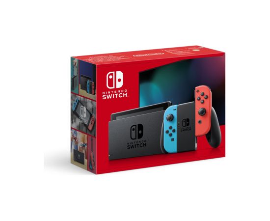 Nintendo Switch portable game console 15.8 cm (6.2") 32 GB Touchscreen Wi-Fi Blue, Grey, Red Игровые приставки