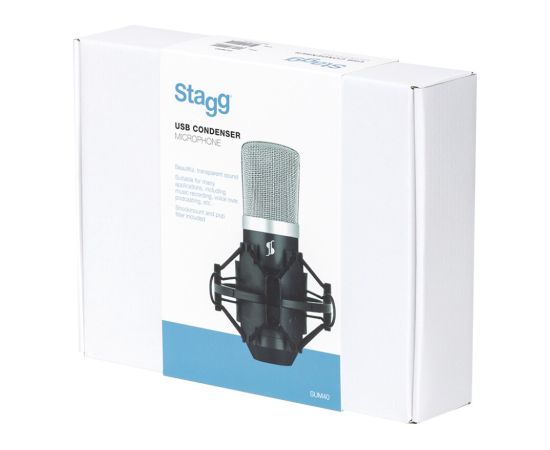 STAGG SUM40 - Mikrofon pojemnościowy USB Mikrofoni