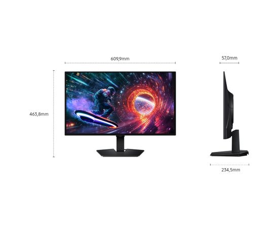 Samsung G50F computer monitor 68.6 cm (27") 2560 x 1440 pixels Quad HD OLED Black Monitori