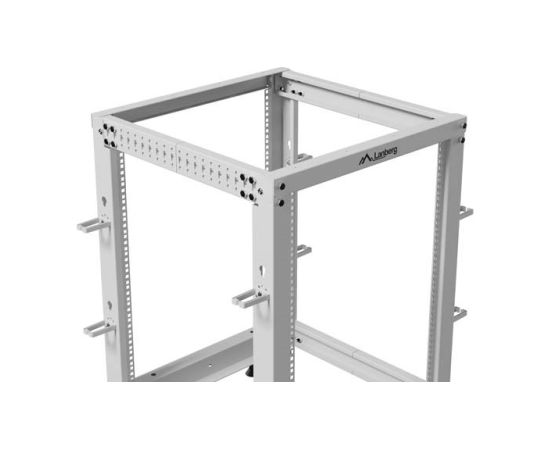 LANBERG OPEN RACK 19" 15U 600X600-1100 ADJUSTABLE GREY Серверы и компоненты серверов