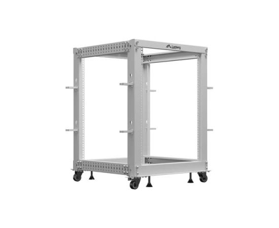 LANBERG OPEN RACK 19" 15U 600X600-1100 ADJUSTABLE GREY Серверы и компоненты серверов