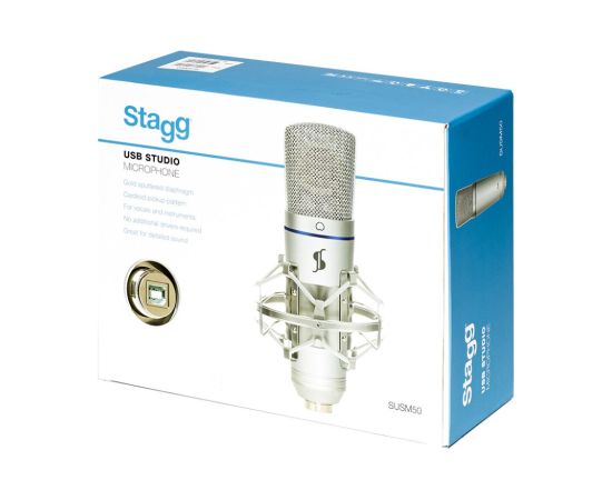 STAGG SUM50 - Mikrofon Studyjny Usb Mikrofoni