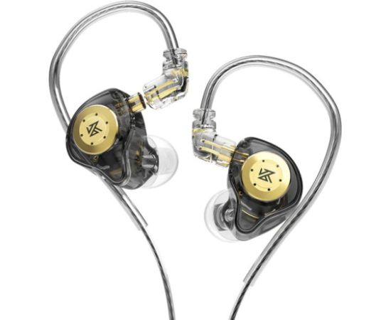 KZ EDX PRO NO MIC - in-ear headphones, black and gold Aудио-видео