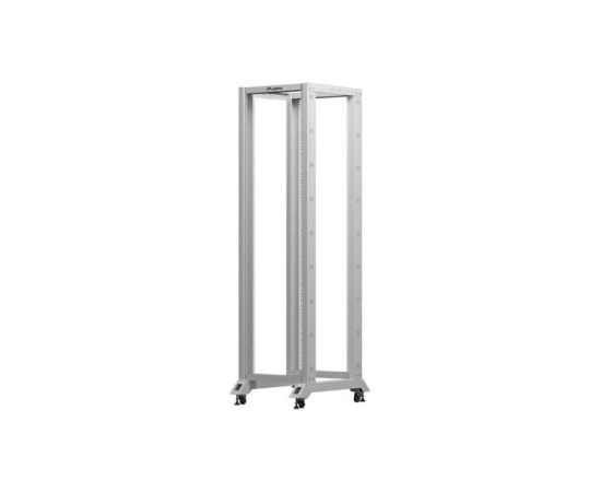 LANBERG OPEN RACK 19" 42U 600X800 GREY Serveru komponentes